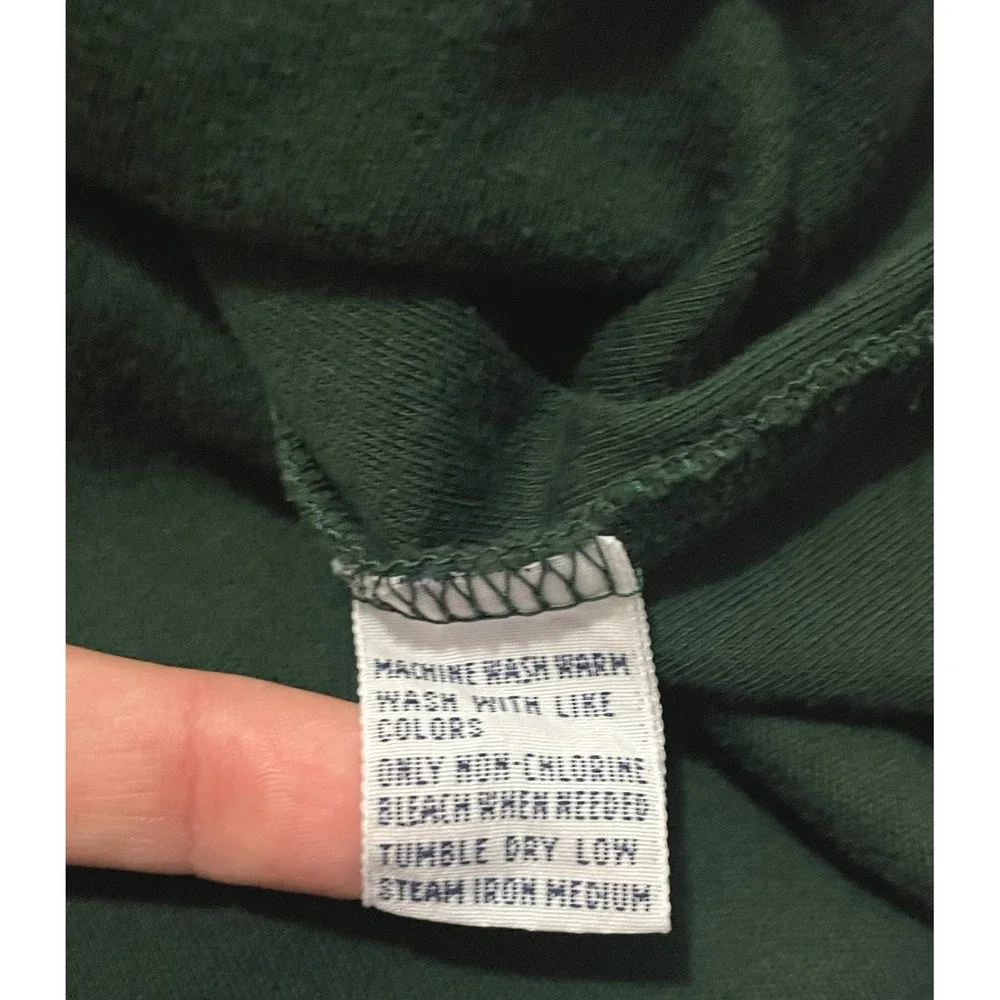 Ralph Lauren Green Cotton Polo Red Pony Mens Shirt XL